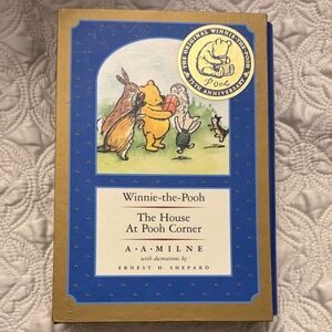 Children's' 2 Book Set Winnie The Pooh & The House At Pooh Corner, A.A Milne